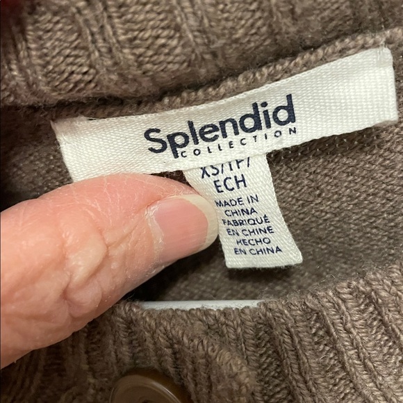 Splendid Brown Women's Cardigan - Picture 2 of 5